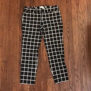 NWOT Old Navy Pixie Windowpane Pant
